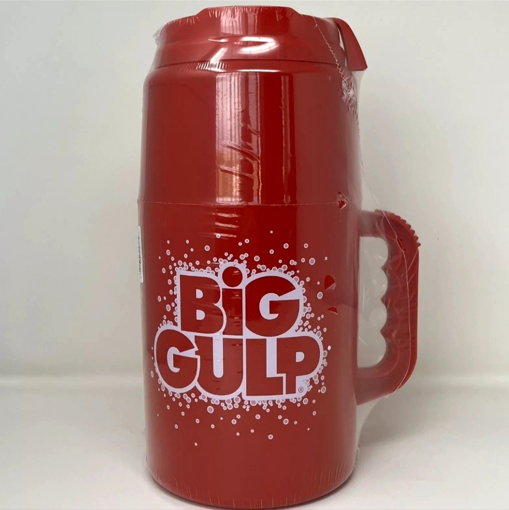 7-Eleven Thermo Serv Big Gulp Insulated 100 oz Fountain Mug /Cup Huge New